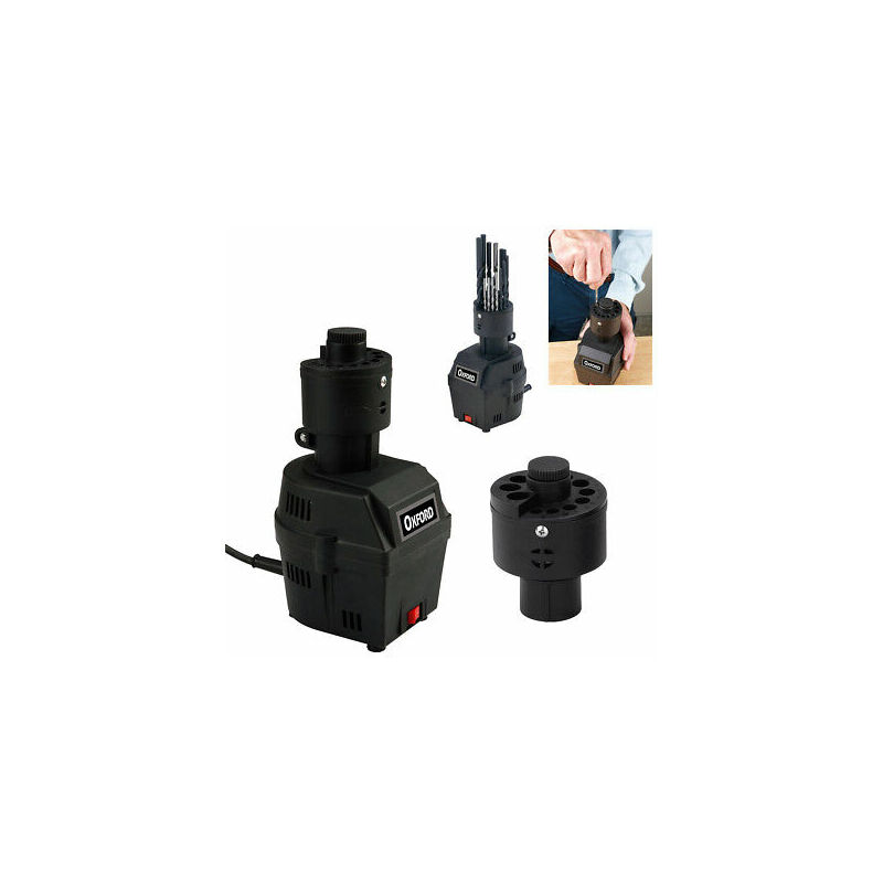 foto del prodotto topolenashop affilapunte per trapano affilatore elettrico affila punte mola 70 w doppia testa