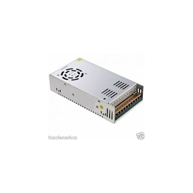 foto del prodotto topolenashop alimentatore trasformatore stabilizzato switch trimmer 220v 12v 20a con ventola
