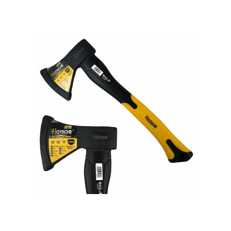foto del prodotto topolenashop ascia spacca legna picozzino 600 gr accetta legno manico resina ergonomico