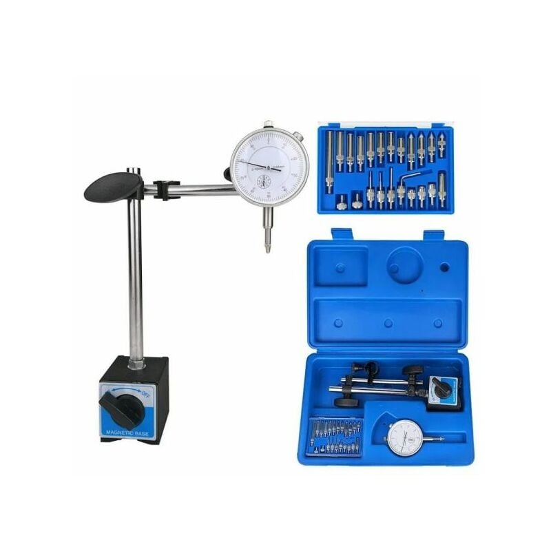 foto del prodotto topolenashop base magnetica supporto snodabile con comparatore centesimale 22 puntalini