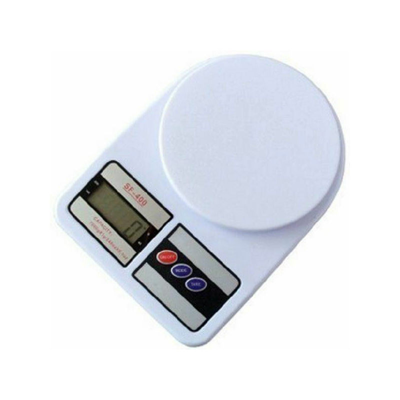 foto del prodotto topolenashop bilancia digitale lcd tasto tara pesa da 1 gr a 7 kg sf 400 casa cucina