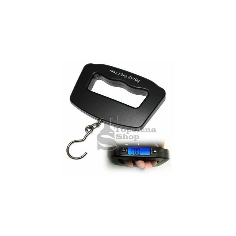 foto del prodotto topolenashop bilancia portatile elettronica pensile per pesca caccia 50 kg pesa valigie
