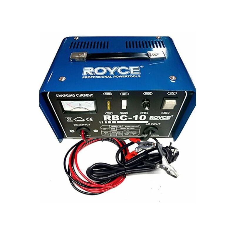 foto del prodotto topolenashop carica batteria 12 24v 10a auto moto camper barca caricabatterie portatile