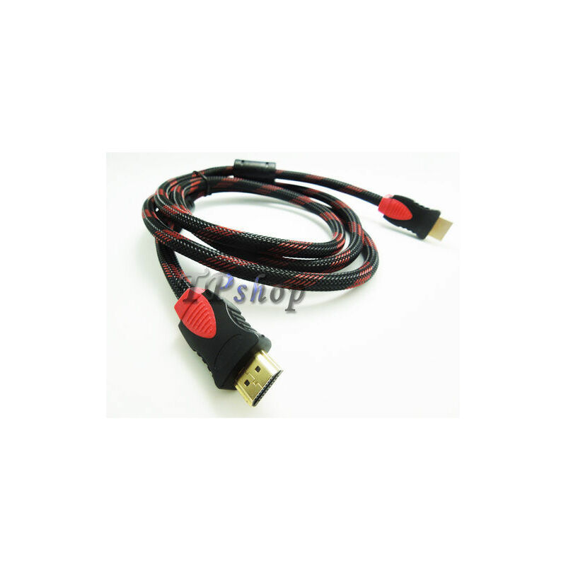 foto del prodotto topolenashop cavo hdmi 1.4v 3 metri 24k versione hdtv fullhd hd 3d 1080p 10.2gbps blu ray