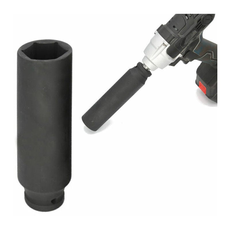 foto del prodotto topolenashop chiave a bussola a impatto 32mm attacco 1 2 esagonale rinforzata 160mm