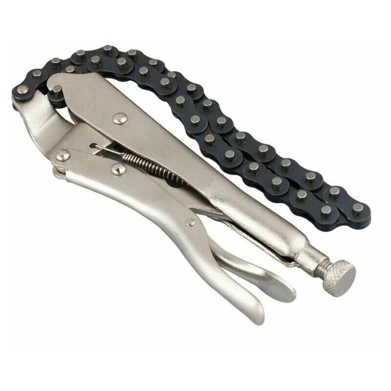 foto del prodotto topolenashop chiave pinza per filtro olio motore autobloccante a catena da 20 500mm p56586