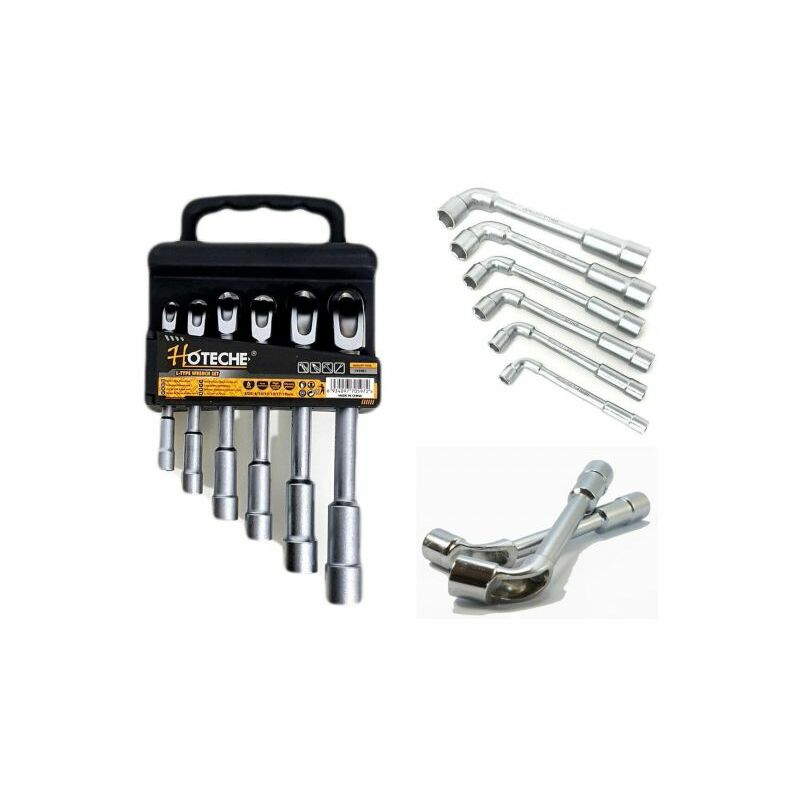 foto del prodotto topolenashop chiavi a tubo pipa a l set 6 chiave misure 8 10 12 13 17 19 mm