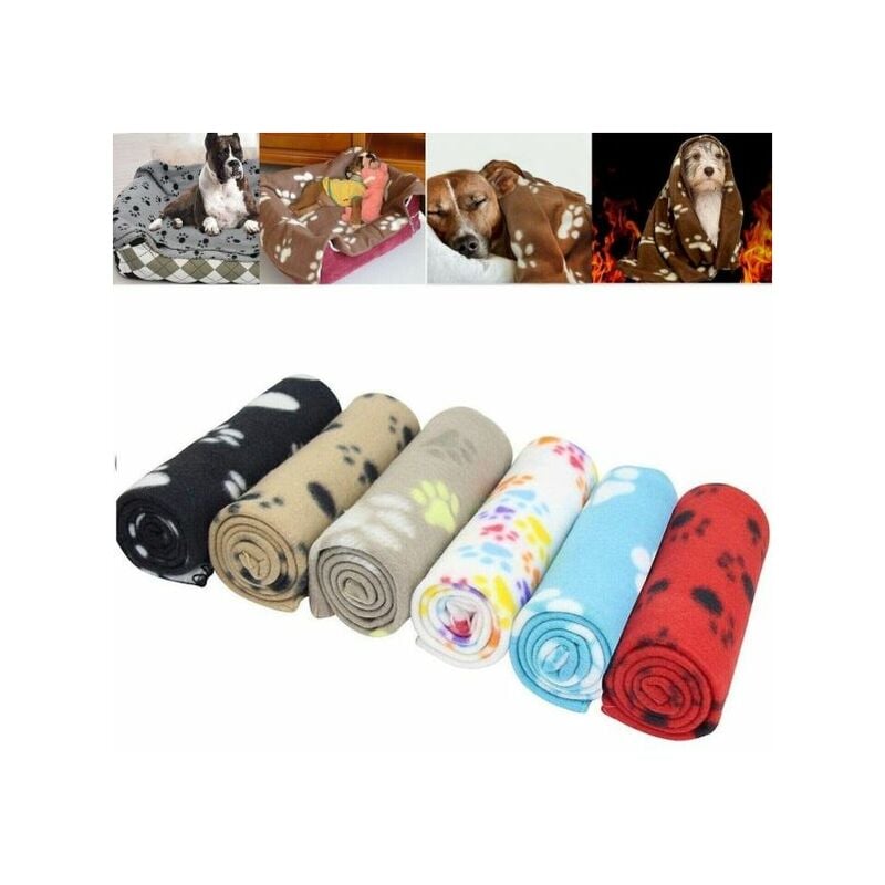 foto del prodotto topolenashop coperta plaid in pile copri divano o coprisedile per cani e gatti 120 x 90