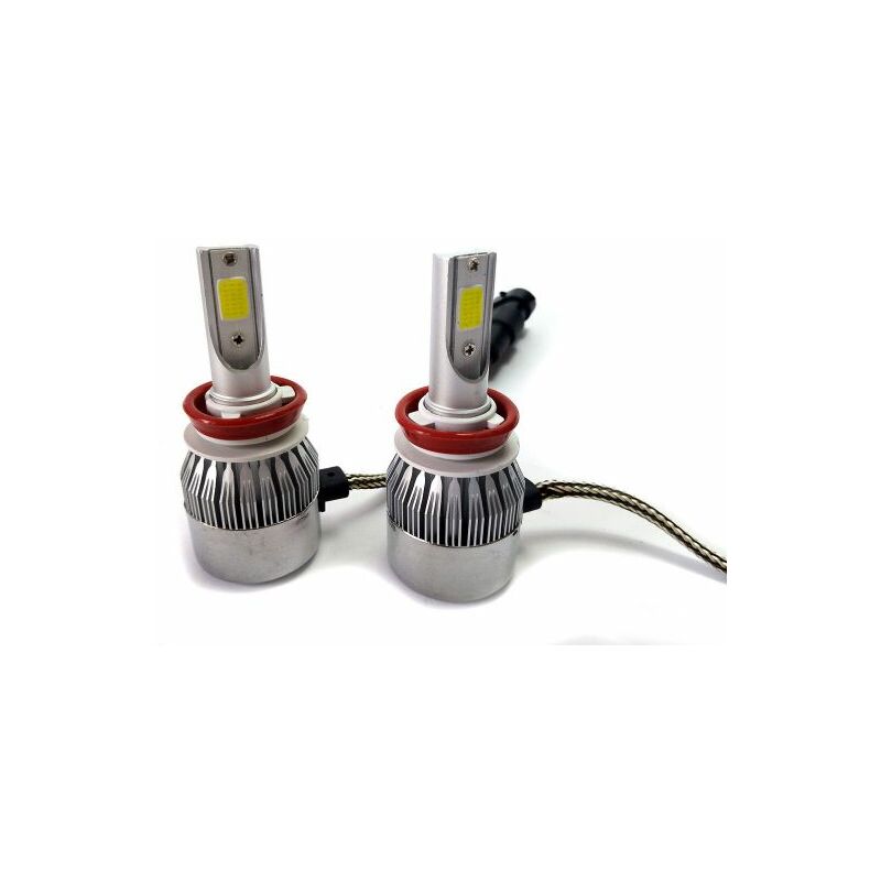 foto del prodotto topolenashop coppia lampade led auto fari h1 moto kit lampadine 36w luce bianca 6000k 3800lm