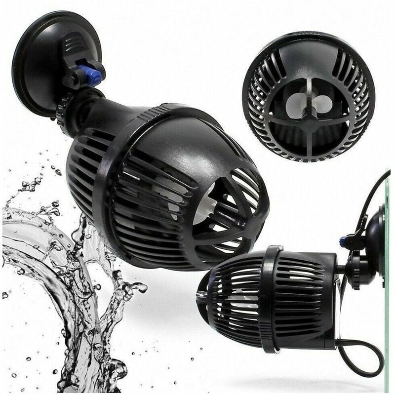 foto del prodotto topolenashop crea onde pompa di movimento 3w 2500 l h acquario marino barriera reef jvp 100