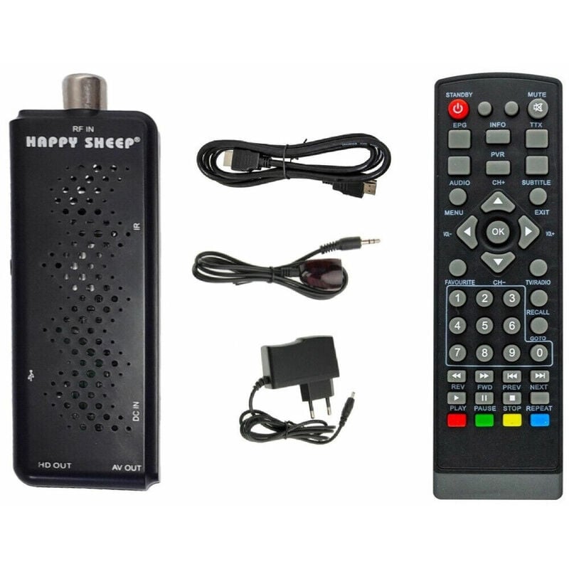 foto del prodotto topolenashop decoder digitale terrestre dvb t2 hdmi stick ricevitore dvb t mpeg hevc hs 777