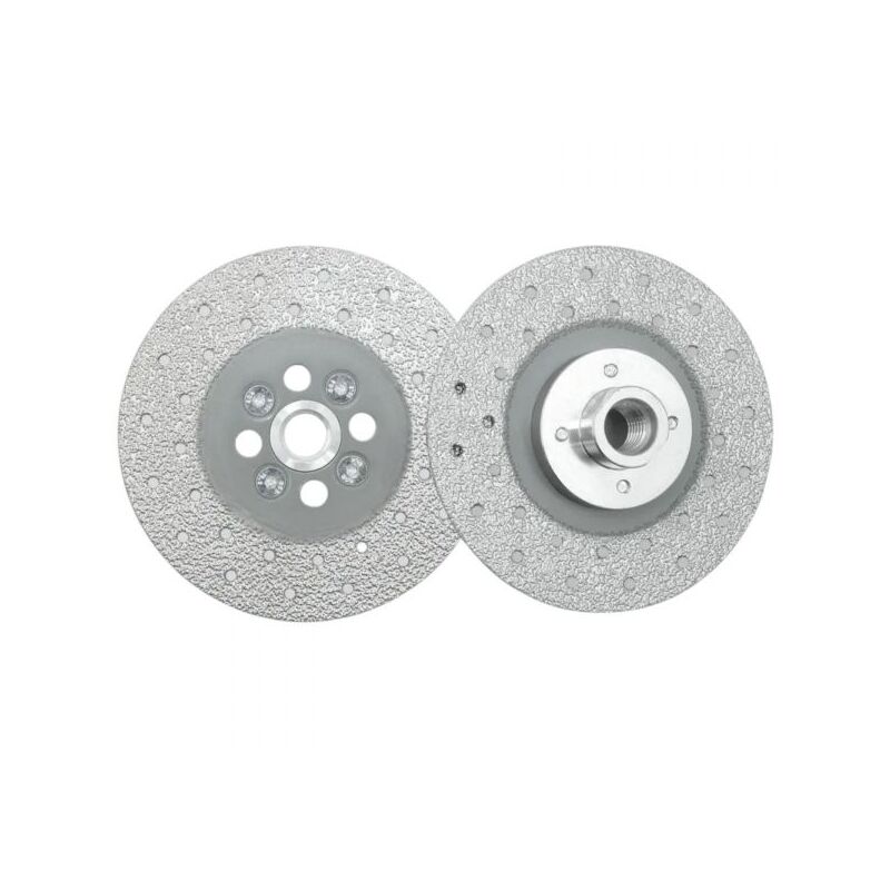 foto del prodotto topolenashop disco diamantato 115x2.2mm smerigliatrice taglio marmo pietra attacco m14 07717