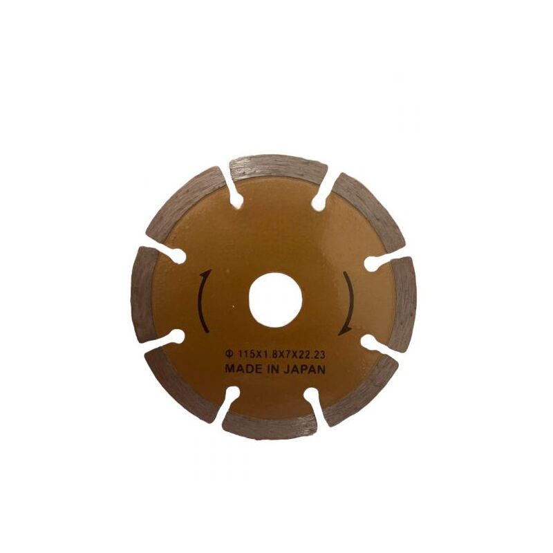 foto del prodotto topolenashop disco diamantato taglio marmo cemento mattoni pietra sega circolare 115 07185