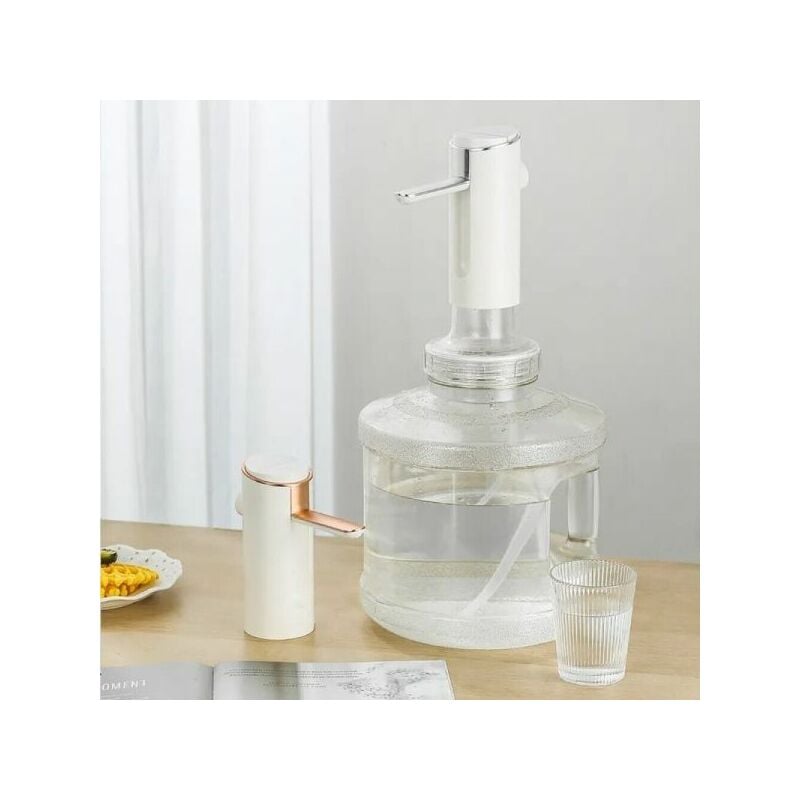 foto del prodotto topolenashop dispenser erogatore d acqua rubinetto elettrico per boccioni ricaricabile usb
