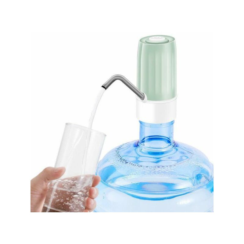 foto del prodotto topolenashop dispenser erogatore d acqua rubinetto elettrico per boccioni ricaricabile usb
