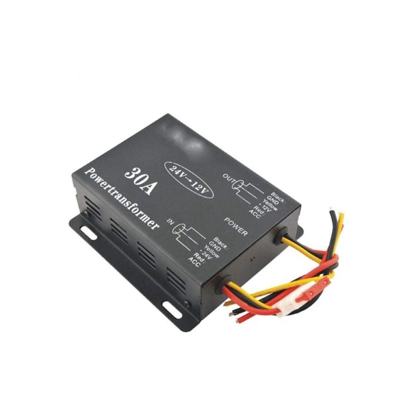 immagine 0 del prodotto topolenashop inverter convertitore auto da 30a amp dc da 24v a 12v auto camion camper
