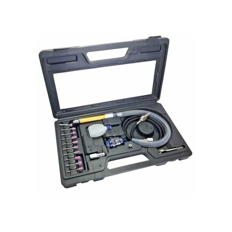 foto del prodotto topolenashop kit 17 pezzi smerigliatrice aria compressa fresatrice dritta laccio pneumatico
