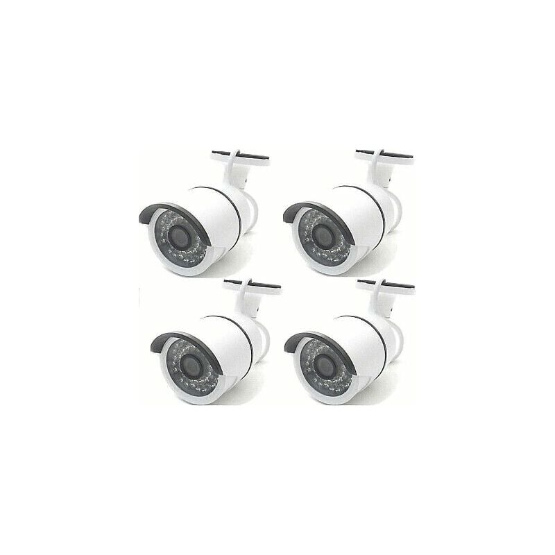 foto del prodotto topolenashop kit 4 telecamere ahd esterno per videosorveglianza infrarossi 5 0mp 3,6mm 7011