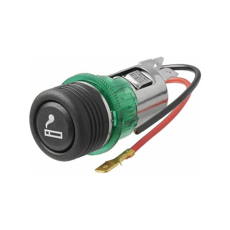foto del prodotto topolenashop kit accendisigari accendino sigarette per auto camper 12volt luce illumina