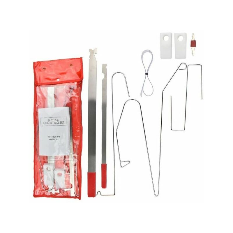 foto del prodotto topolenashop kit emergenza universale apertura sportelli portiere auto furgoni 9pz fs 19634