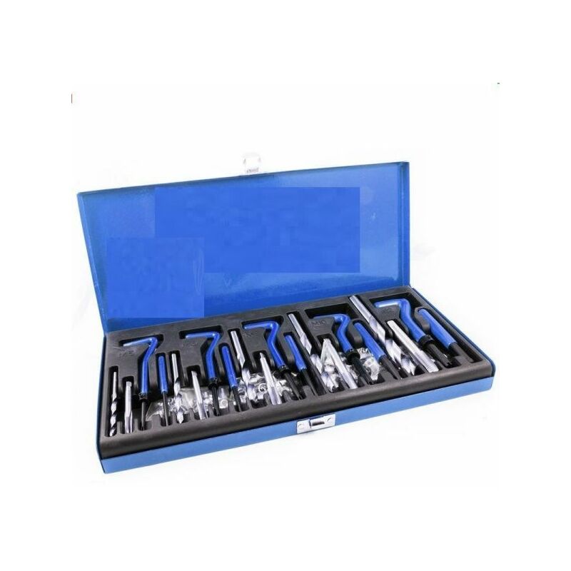 foto del prodotto topolenashop kit riparazione filetti elicoidi maschi ripristina filettature 131 pz