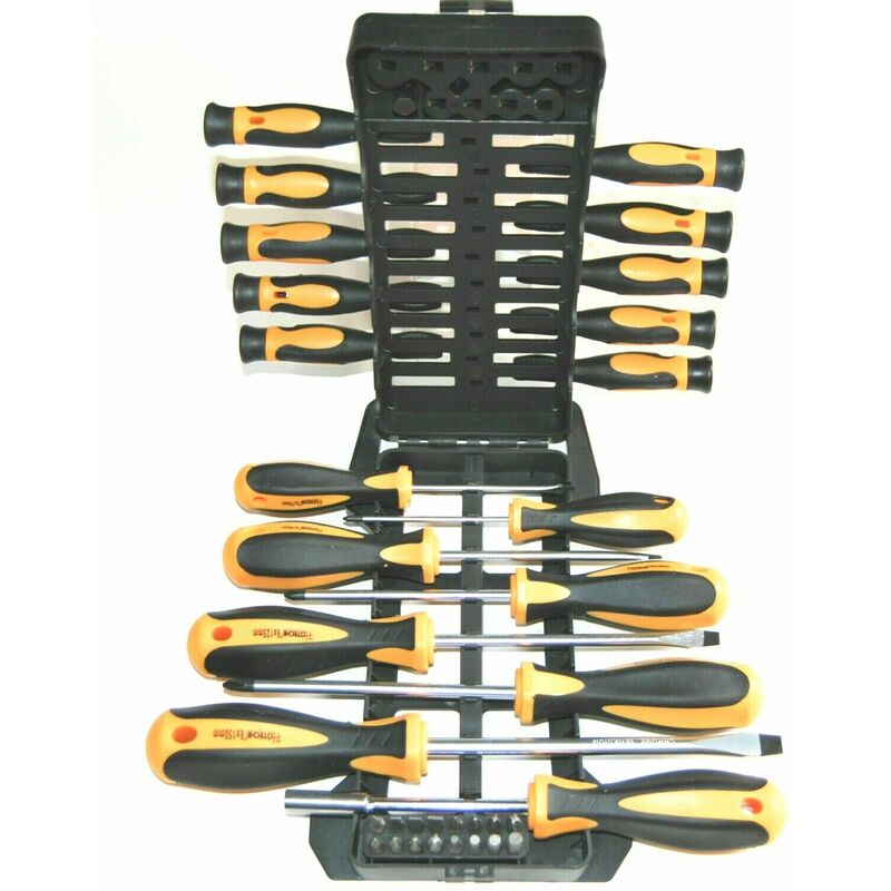 foto del prodotto topolenashop kit set 44 pezzi torx esagonali cacciaviti punte inserti bussola ph a.241344