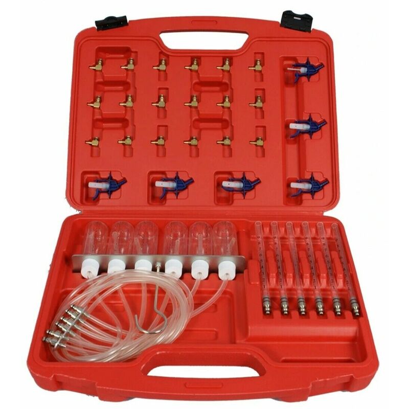foto del prodotto topolenashop kit tester controllo prova iniettori motore diesel iniettore adattatori ca hd157