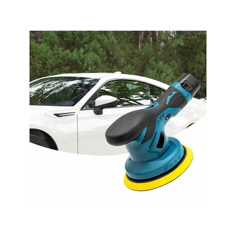 foto del prodotto topolenashop lucidatrice rotorbitale con doppia batteria 18v 6 velocit levigatrice per auto