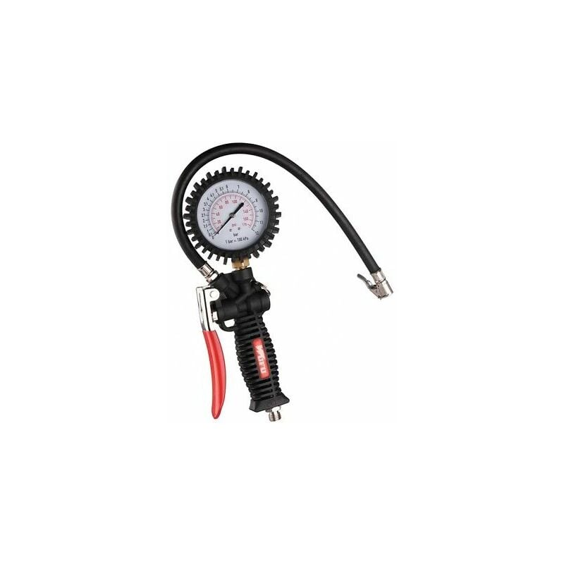 foto del prodotto topolenashop manometro pistola compressore gonfiaggio sconfiaggio per aria ruote auto tg 18