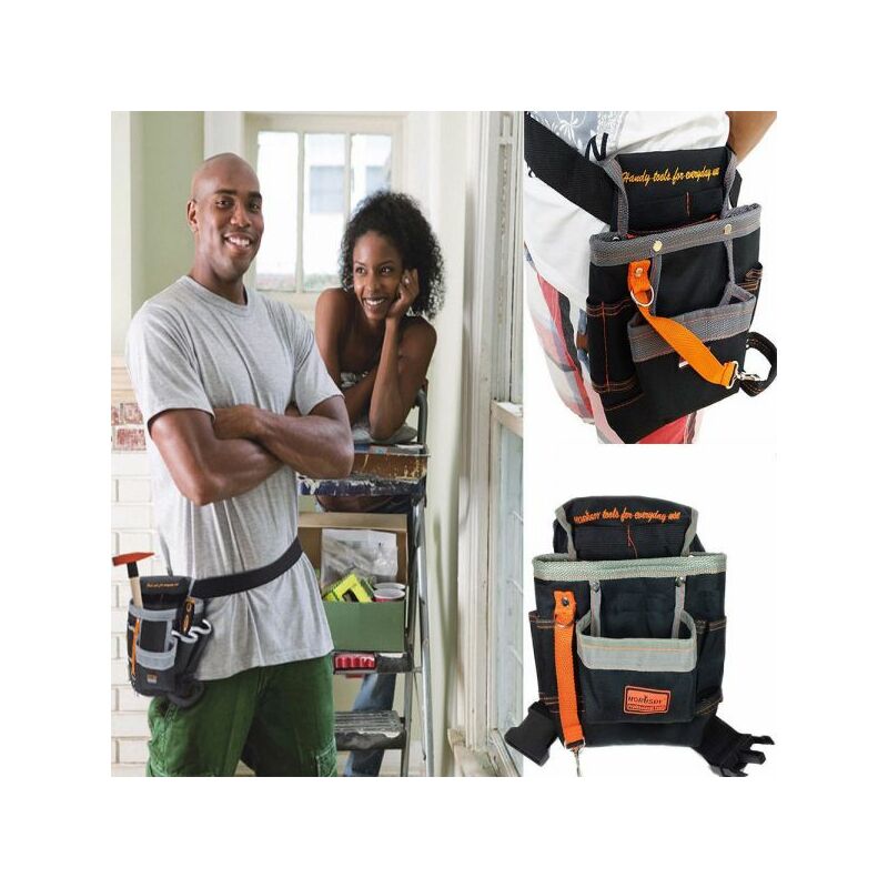 foto del prodotto topolenashop marsupio borsa cintura porta attrezzi da lavoro utensili carpentiere muratore