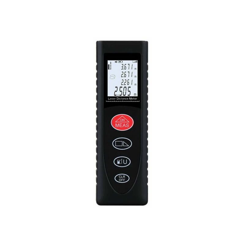 foto del prodotto topolenashop metro laser 80m misuratore distanza digitale professionale con display lcd