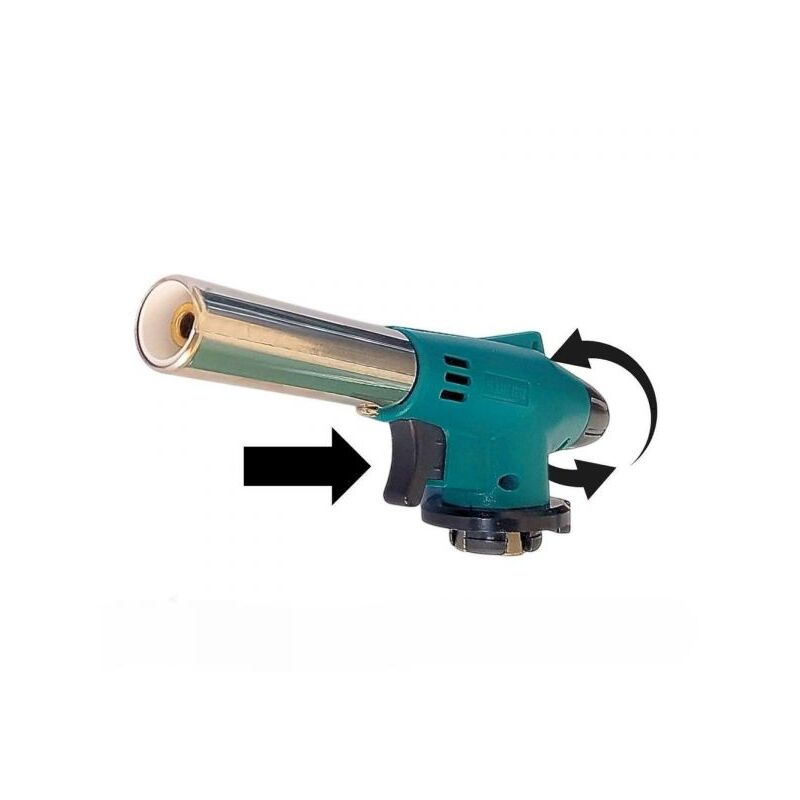 foto del prodotto topolenashop mini cannello bruciatore torcia a gas fiamma ossidrica caramellatore 1300 c vth