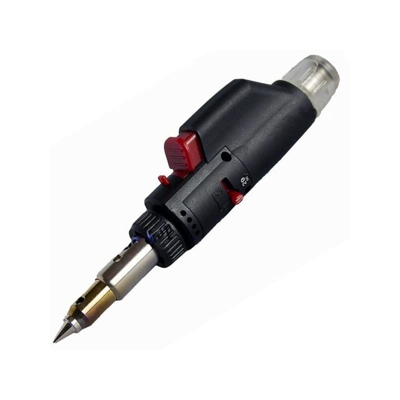 foto del prodotto topolenashop mini cannello saldatore a gas minisaldatore stagno ricaricabile portatile pt 330