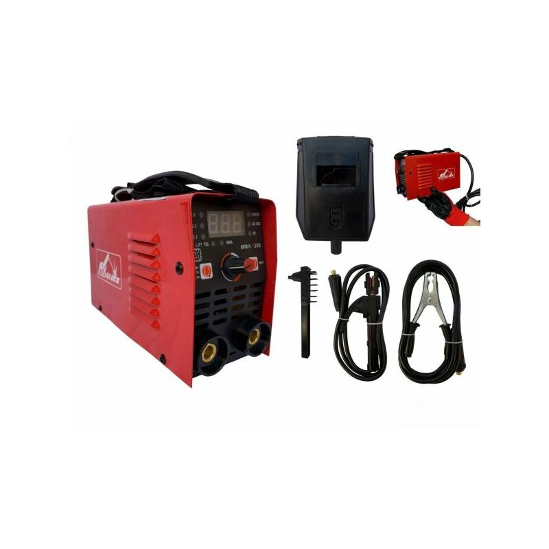 foto del prodotto topolenashop mini saldatrice ad elettrodo elettrica inverter 350 amp mma 1.6 3.2mm 350a