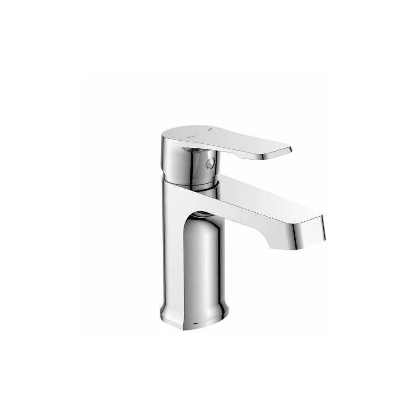 foto del prodotto topolenashop miscelatore rubinetto lavabo lavello bagno ottone cromato piletta allure 87111
