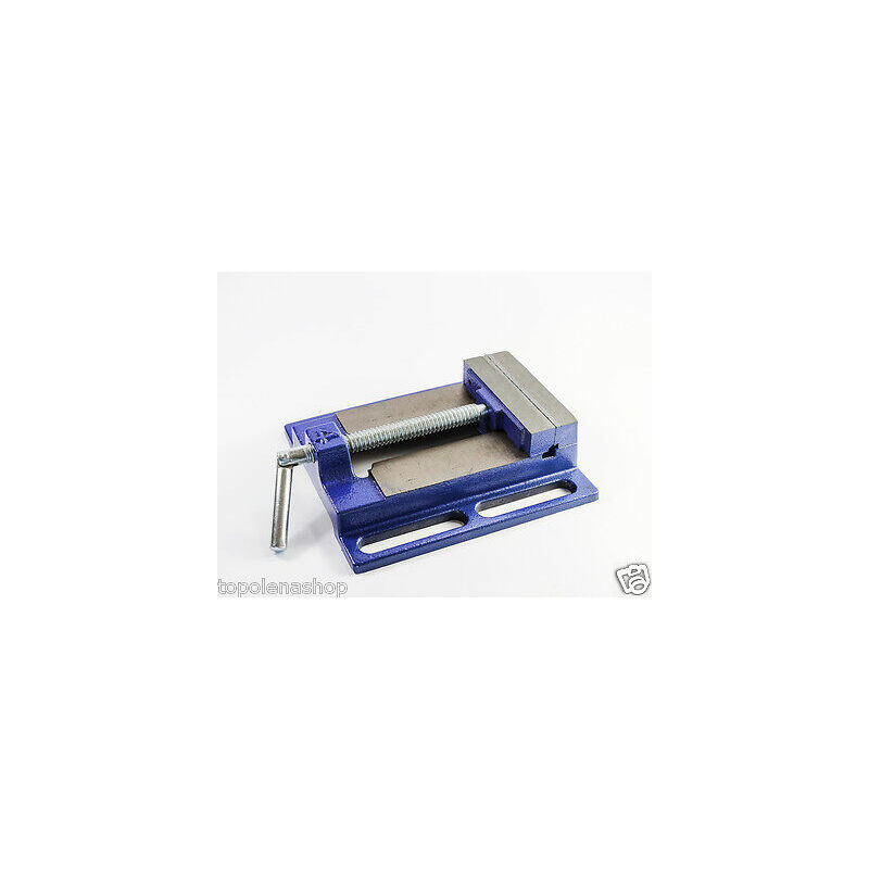 foto del prodotto topolenashop morsa a ganasce 100 mm per trapano a colonna morsa per trapano colonna 100 mm