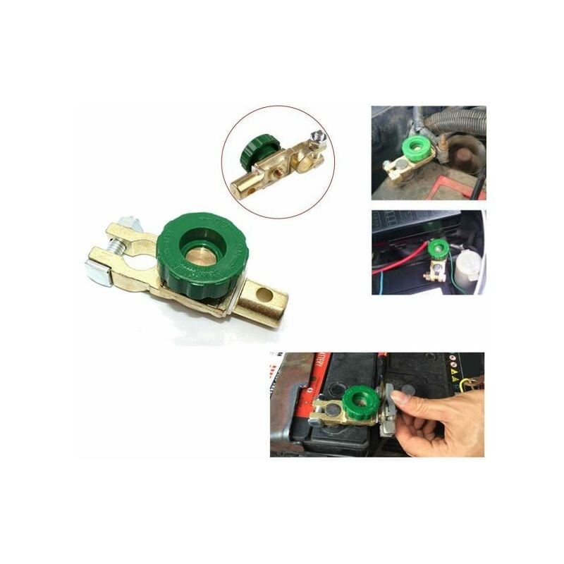 foto del prodotto topolenashop morsetto staccabatteria antifurto stacca batteria auto barca camper 12 24v