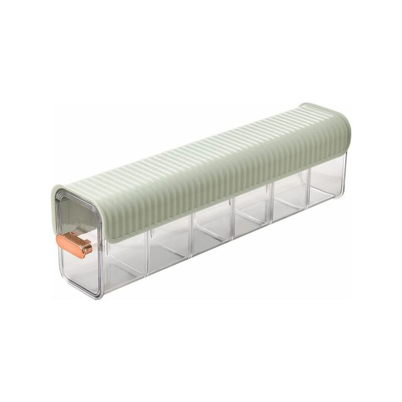 foto del prodotto topolenashop organizer contenitore multiuso in plastica con coperchio a parete jk 21295