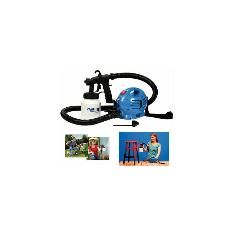 foto del prodotto topolenashop paintzoom paint zoom pistola a spruzzo per verniciare con compressore a tracolla