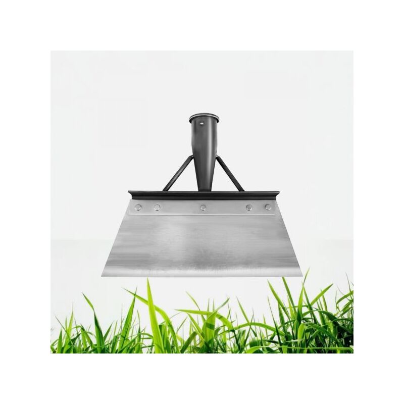 foto del prodotto topolenashop pala paletta per pulizia del giardino in acciaio per erbacce e muschio 30x10cm