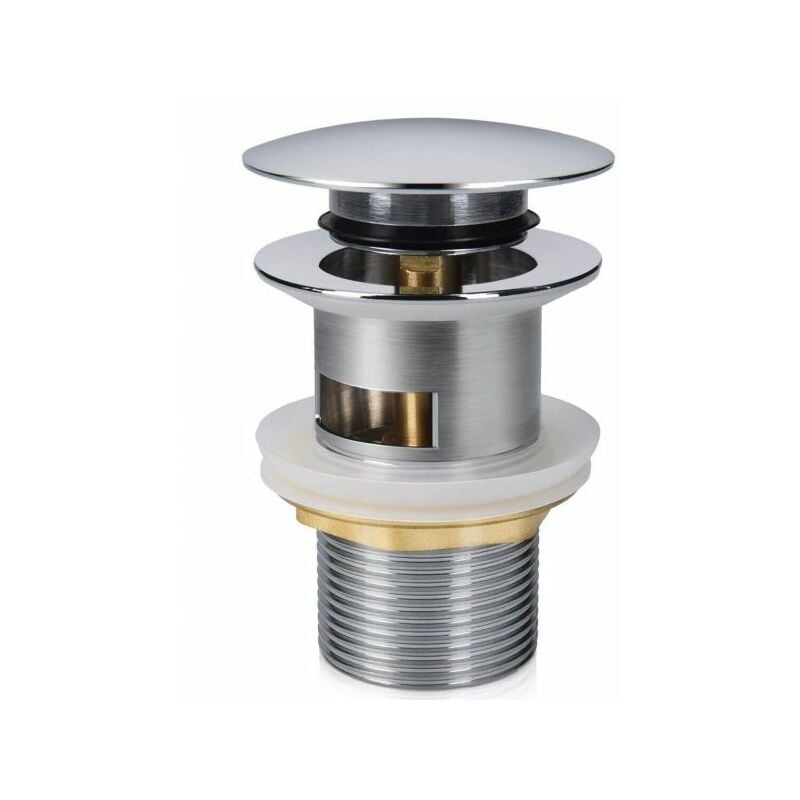 foto del prodotto topolenashop piletta scarico click clack universale tappo lavabo lavello bidet 59605 86032