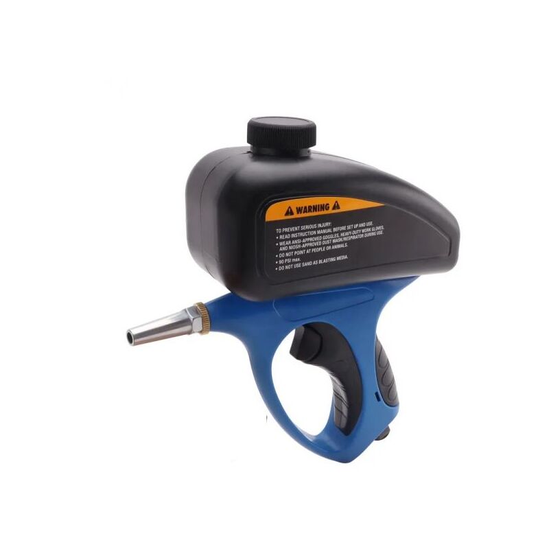 foto del prodotto topolenashop pistola sabbiatrice con serbatoio aria compressa pneumatica ugello acciaio 20889