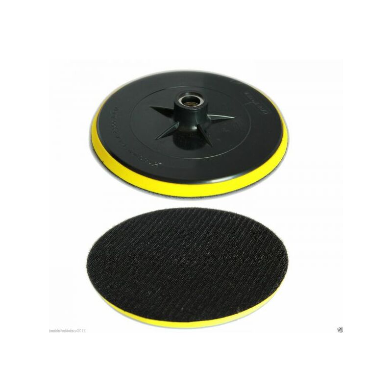 foto del prodotto topolenashop platorello 180mm a strappo adattatore disco levigatrice orbitale