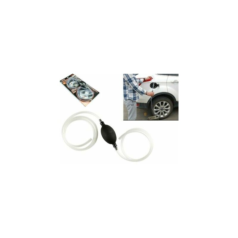 foto del prodotto topolenashop pompa aspira liquidi benzina a sifone travaso tubo gomma gasolio diesel olio
