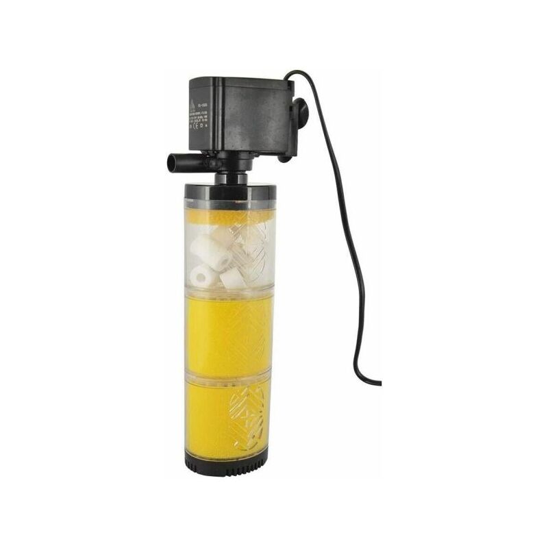 foto del prodotto topolenashop pompa filtro per interno pulizia acquario acqua dolce salata 15w 2800l h dn 1503