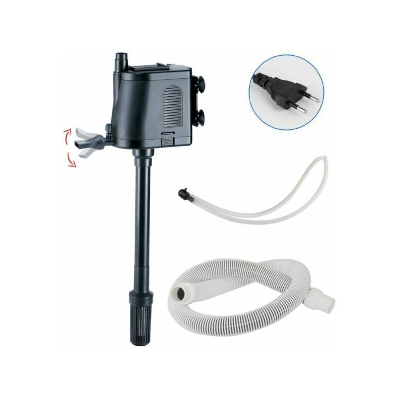 foto del prodotto topolenashop pompa sommergibile per acquario riciclo acqua dolce salata 3000 l h 46w ipf 4990