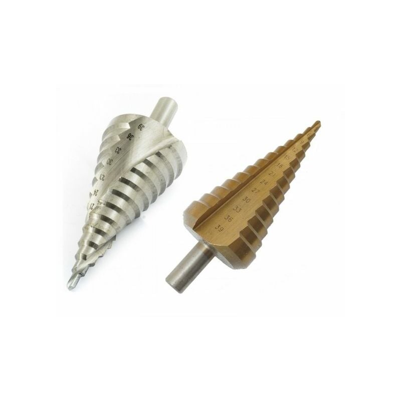 foto del prodotto topolenashop punta fresa a scalino gradino allargaforo allargafori per metallo conica 4 39