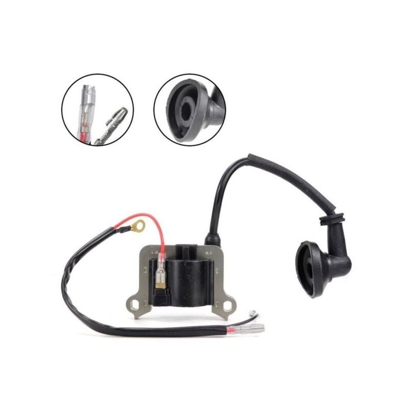 foto del prodotto topolenashop ricambio bobina di accensione per decespugliatore a scoppio 43cc 52cc gf 0554