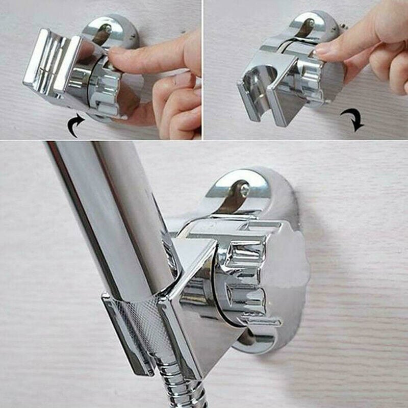foto del prodotto topolenashop ricambio supporto doccia snodato universale a muro per doccetta art. 59567