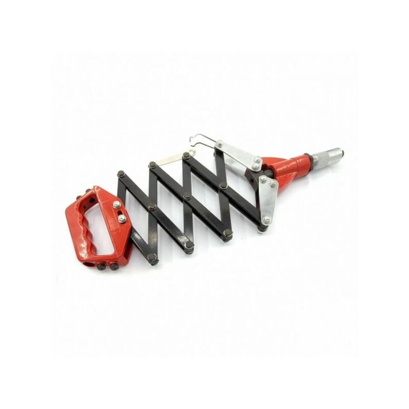 foto del prodotto topolenashop rivettatrice manuale estensibile a fisarmonica per rivetti da 3.2 a 6.4mm art.04